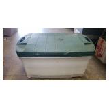 (2) Large Rubbermaid Storage Containers w/ Lids