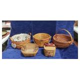 (4) Longaberger Baskets & (1) Additional Basket