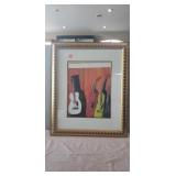 (1) Framed Art Work Piece (19"ï¿½23")