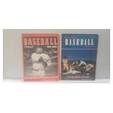 (2) Vintage Baseball Yearbooks (1944 & 1945)