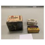 (3) Vintage Ammo Boxes