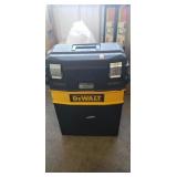 (1) DeWALT Tool Box On Wheels