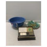 Ceramic Leaf Plate, Enamelware Bowl, and More