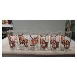 (6) "Extra Kick" Collector Glasses