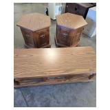 2 End Tables And Coffee Table