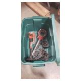 Box Of Assorted H.D. Tools (Pipe Cutter & Pipe