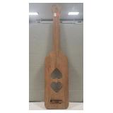 (1) Longaberger Wooden Butter Paddle (28" Long)