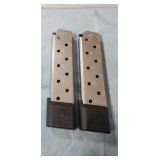 (2) 45 ACP Magazines