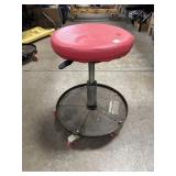 Shop Stool on Wheels