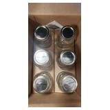 (1) Case Of (6) Longaberger Blue Ribbon One Quart