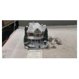 (1) Hawthorne Village Lighted Building w/ COA (No