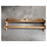 Bench Style Wall Hanger