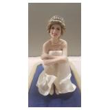 (1) Franklin Mint Princess Diana Porcelain