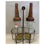 Wakefield Motor Oil Bottles w/Spouts