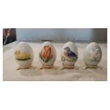 (4) Goebel Eggs (1979, 1984, 1988 & 1996) (West