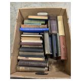 Box Lot of Antique Books