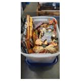 Box Of Assorted Halloween & Fall  Decorations