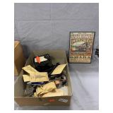 Tray Lot of Model Railroading Items