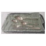 Tray Of (5) Assorted Sterling Silver Flatware