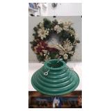 (1) Decorative Christmas Wreath (20" Diameter) &