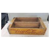 (1) Vintage Coca-Cola Wooden Crate (18"ï¿½12"ï¿½5")