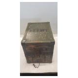 Vintage U.S. Navy Wooden Box (9"ï¿½13"ï¿½10")