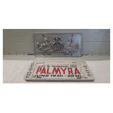 (6) Assorted License Plates Including (1) PA.