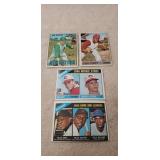 (4) Assorted Baseball Cards