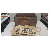 Canada Dry Wooden Box & Local Builders Pouches