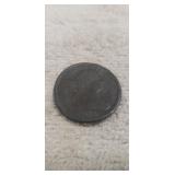 (1) 1804 Liberty Half Cent Coin