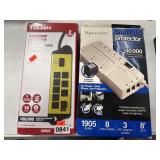 (2) Large Capacity Surge Protectors