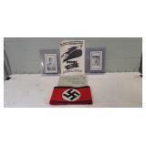 Tray Of (5) Assorted WWII Era Items Including A