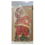 Vintage Cardboard Standup Santa Clause (24" Tall