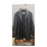 (1) Leather Coat (Size Unknown)