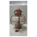 Vintage Oil Lamp (15" Tall)