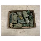 Tray Lot of Plastic Military Toys