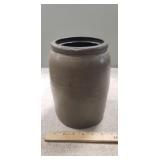 (1) Vintage Stoneware Crock (9" Tall)