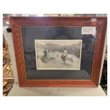 "Done In The Open" Print (Fredric Remington)