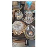 Ornate Cut Glass Dishes