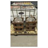 Pair of 5 gallon. Great Bear water jugs in