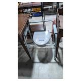 Handicap potty chair