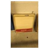 Vintage Coca-Cola menu board 20 x20