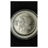 1921 Morgan silver dollar