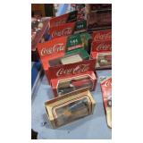 Coca-Cola toy trucks as shown