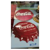 Coca-Cola signs table lamps as shown