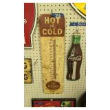 Vintage Dr. Pepper Wall Thermometer Hot Or Cold