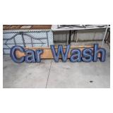 Large Car Wash Sign100x 20 Very Heavy