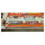 Coca-cola 027 Gauge Electric Train Set New In