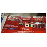 Coca-cola Train Set The Santa Steam Set New In