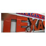 Large Texaco Gas Sign 29 In Tall Approximately